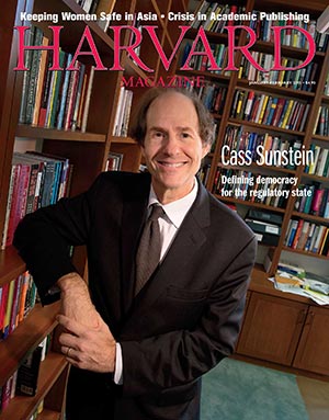 Jan-Feb 2015 cover featuring Cass Sunstein