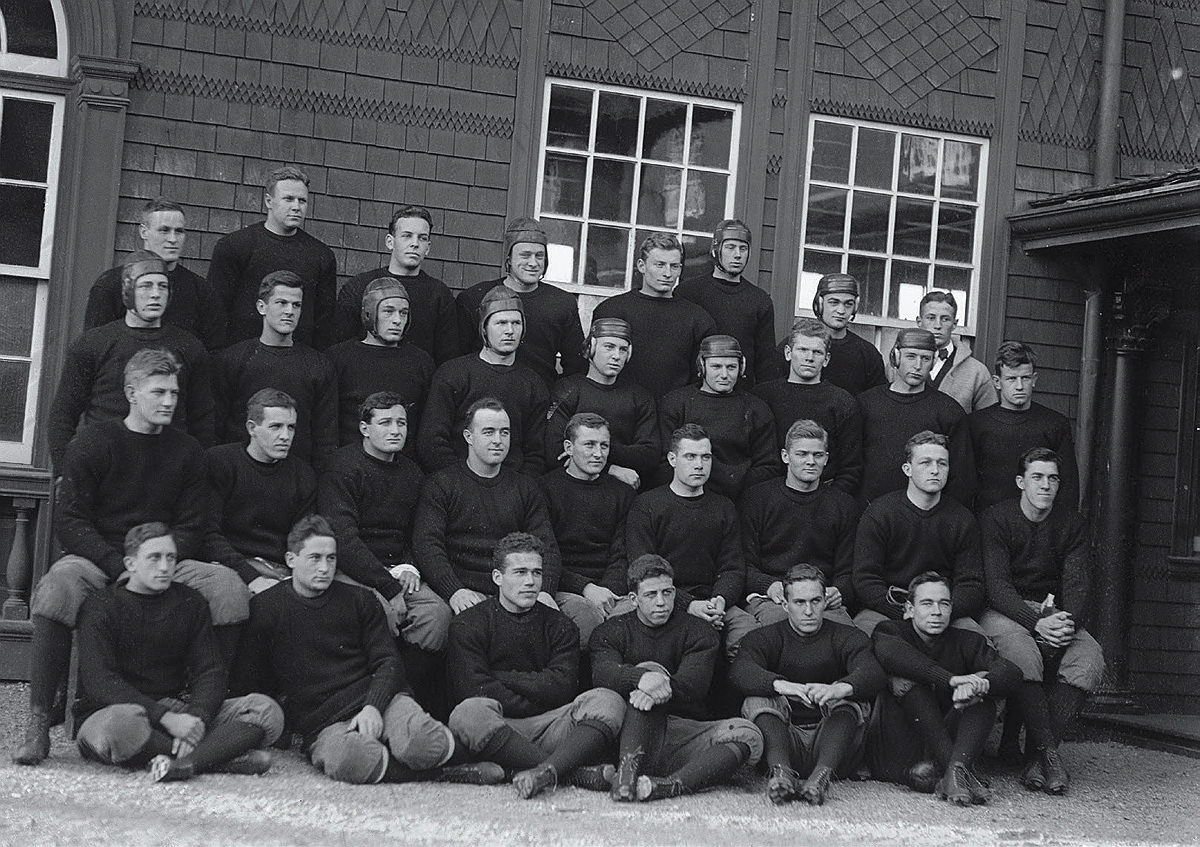 Harvard Football team photograph, 1914