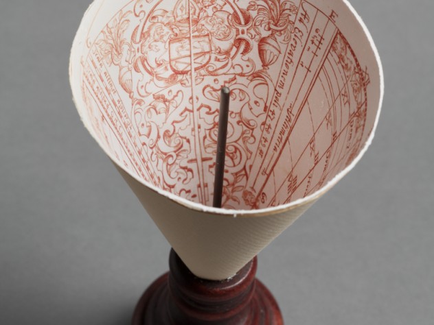 Image courtesy of Department of Digital Imaging and Visual Resources, Harvard Art Museums © 2011 President and Fellows of Harvard College View from above of the facsimile made by the Harvard Art Museum