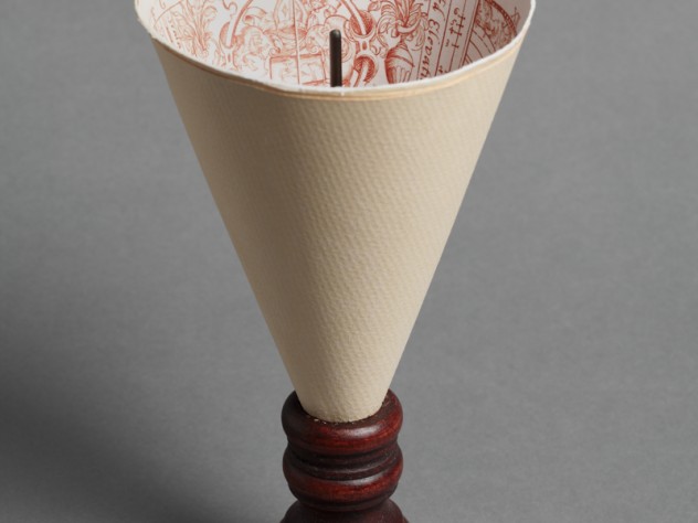 Image courtesy of Department of Digital Imaging and Visual Resources, Harvard Art Museums © 2011 President and Fellows of Harvard College Side view of the facsimile made by the Harvard Art Museum