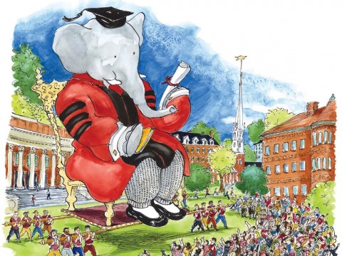 Babar receives an honorary degree from Harvard
