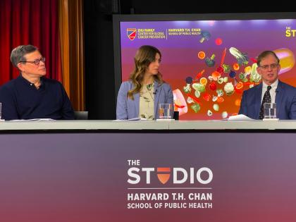 Panelists at the Harvard T. H. Chan School of Public Health spoke about cancer and nutrition