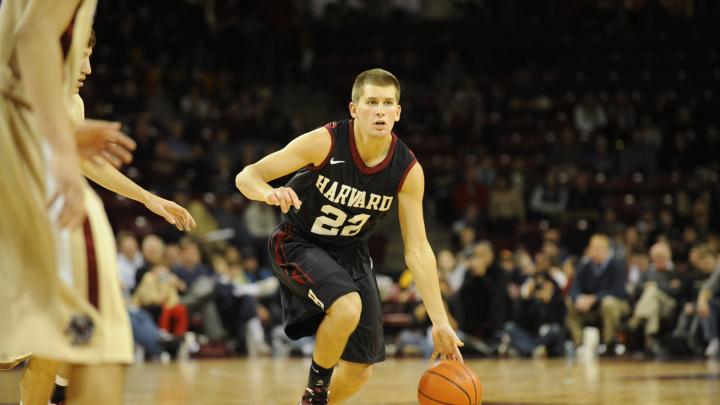 Corbin Miller ’15 (’17) netted five three-pointers to help Harvard win at Princeton for just the second time in 25 years.