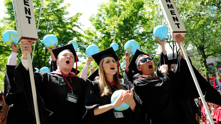Harvard Kennedy School students, newly educated in government and public policy, show they are ready to take on the world.
