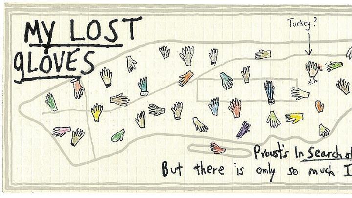 Another New Yorker&rsquo;s self-made map of Manhattan: a narrative of gloves misplaced (and other, more consequential losses). 