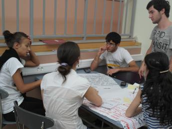 During ISS, students work in teams to find innovative solutions to problems faced by their communities and implement their projects in real life at the end of the program.