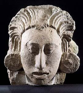 Mayan bust