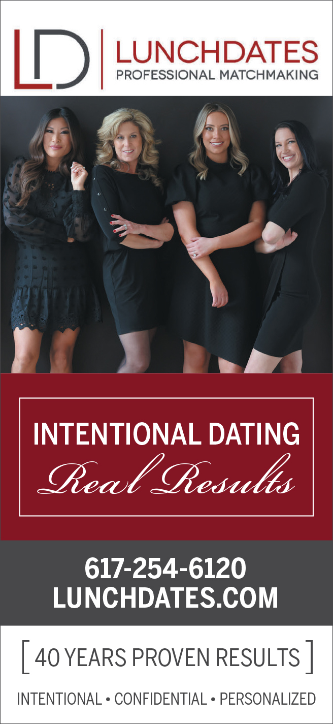 4 women in black dresses who are matchmakers for Lunch Dates. LunchDates Professional Matchmaking. Intentional Dating. Real Results. 40 Years Proven Results. Intentional. Confidential. Personalized. 