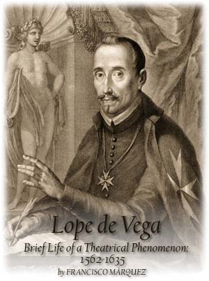 Lope in later life, showing off the cross of the Order of Saint John. He considered a mustache the supreme source of male sex appeal.