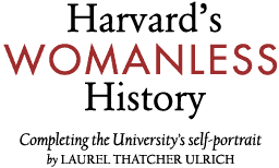 Harvard's Womanless History