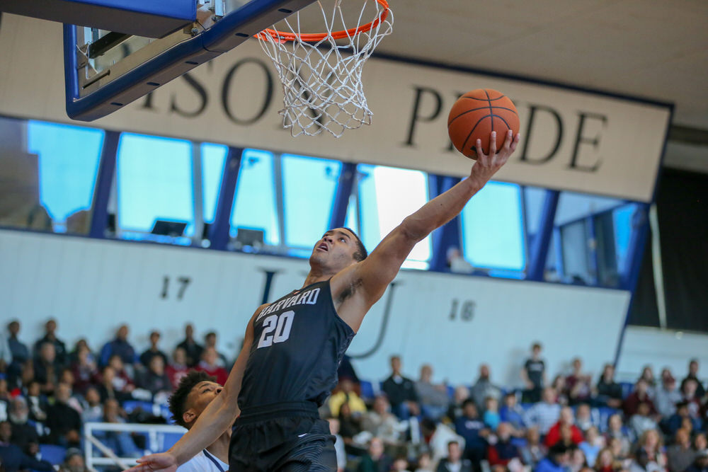 Justin Bassey Harvard Basketball S Unlikely Mvp Harvard Magazine