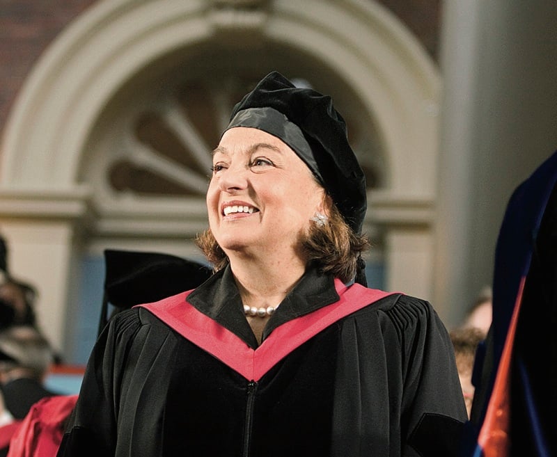 harvard-university-marshal-jackie-o-neill-on-commencement-harvard