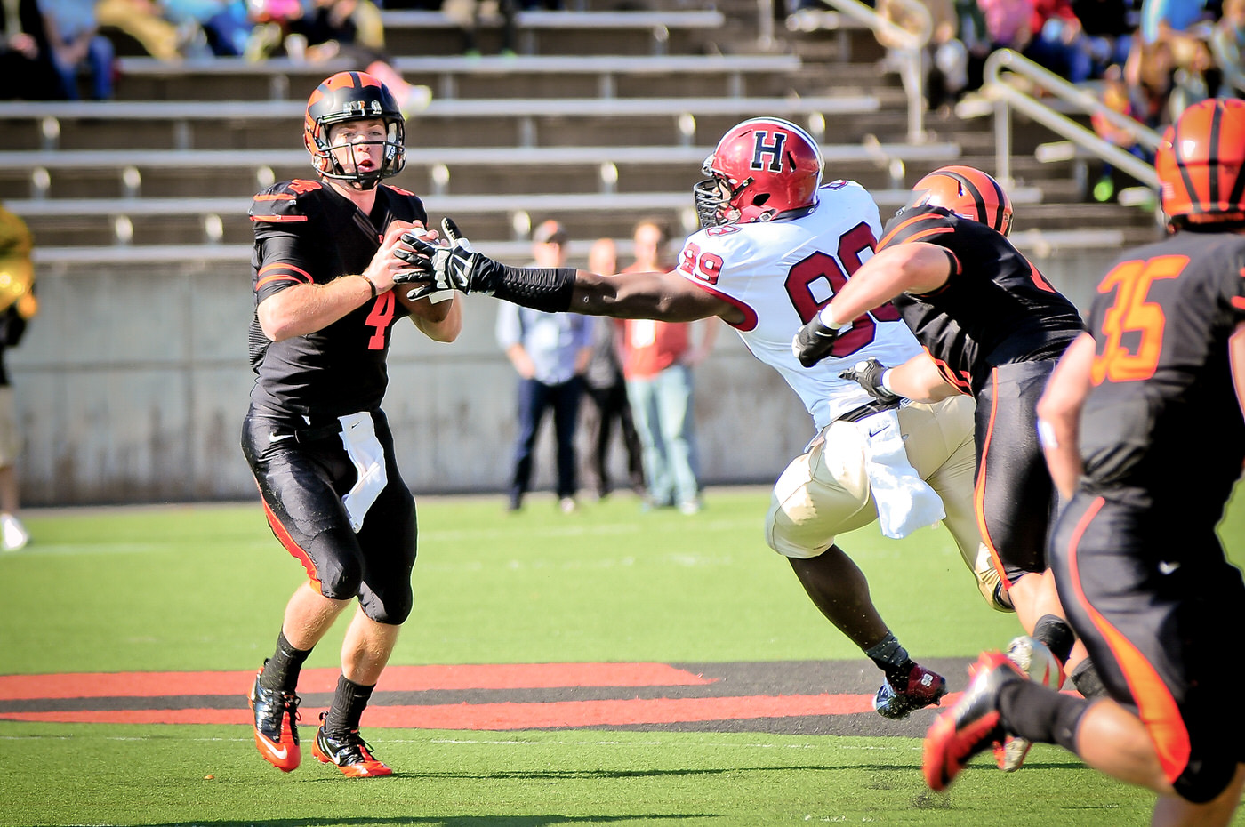 Harvard defeats Princeton, 49-7 | Harvard Magazine