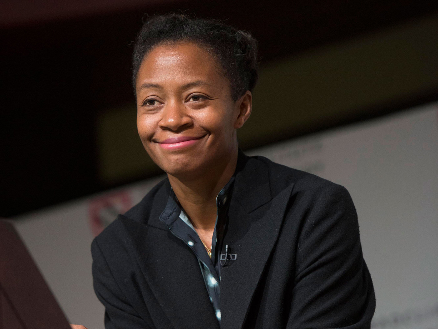  Kara Walker  gives talk at Radcliffe Institute about her 