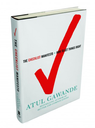 Atul gawandes book the checklist manifesto