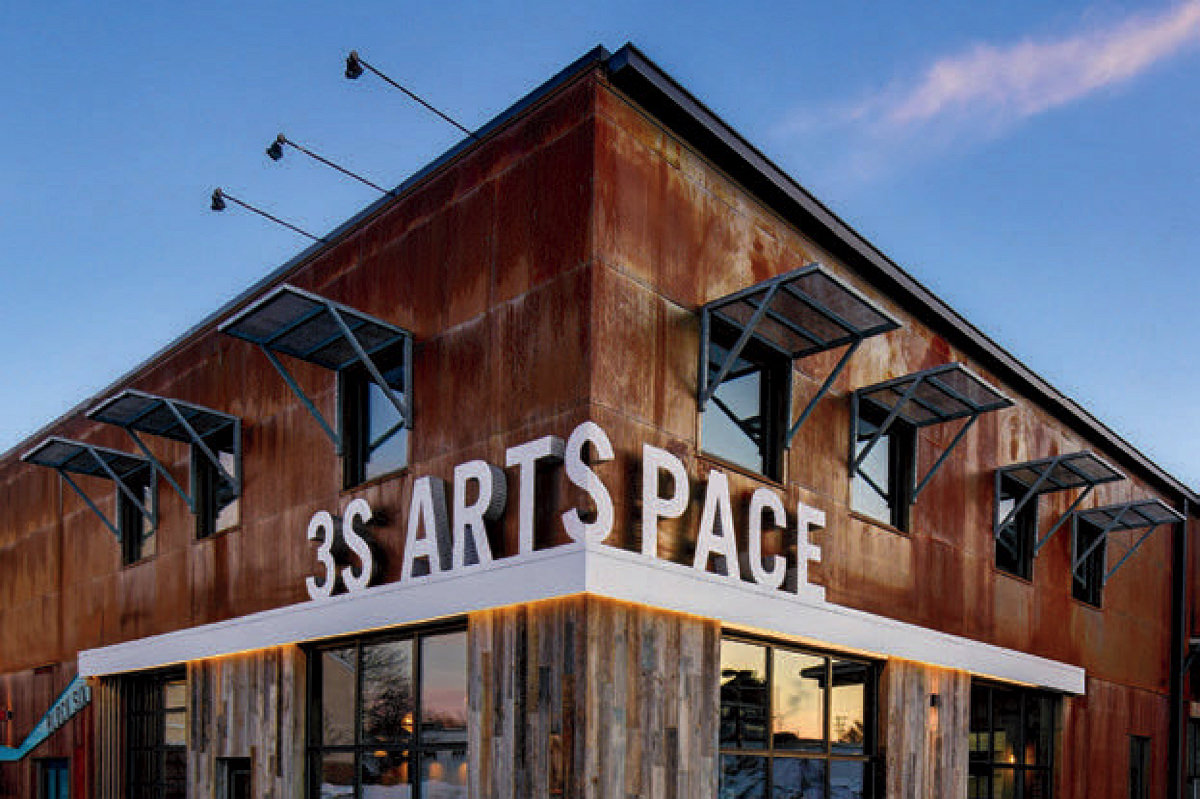 Exterior image of the 3S Artspace