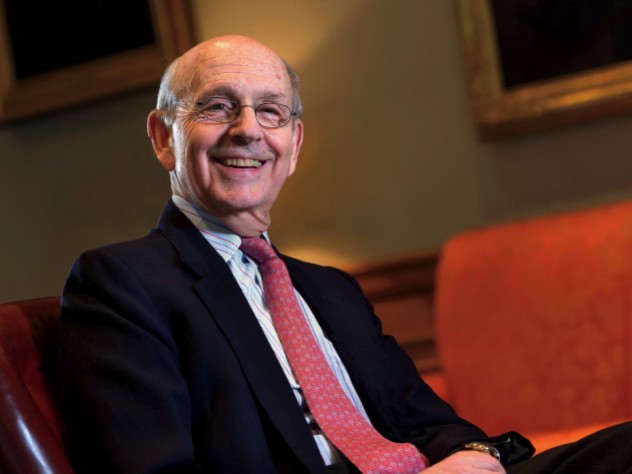 Justice Stephen Breyer is profiled by Lincoln Caplan