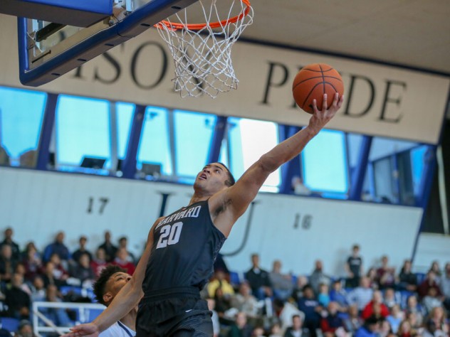 Justin Bassey Harvard Basketball S Unlikely Mvp Harvard Magazine