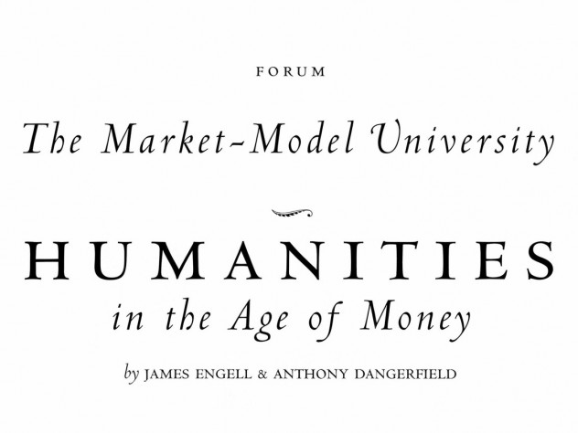 The Market Model University Harvard Magazine - 