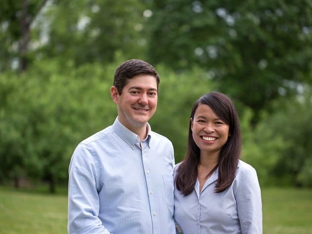 Eric Beerbohm and Leslie Duhaylongsod