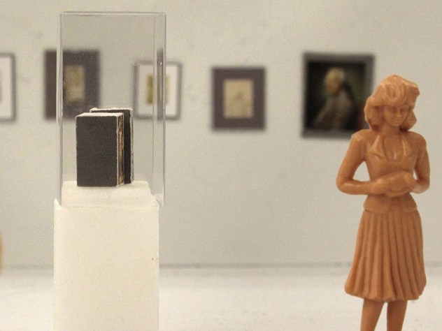 Photograph courtesy of Harvard Art Museums A detail of the extensive scale model of the renewed galleries, from <i>In-Sight Evening: Preparing for the New Harvard Art Museums</i>
