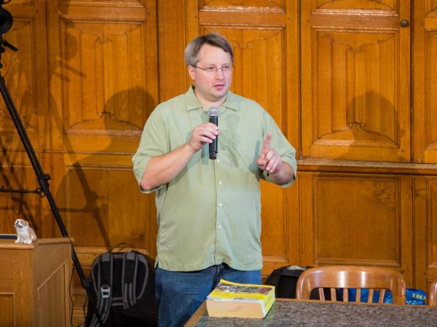Photo of Yale professor Brian Scassellati