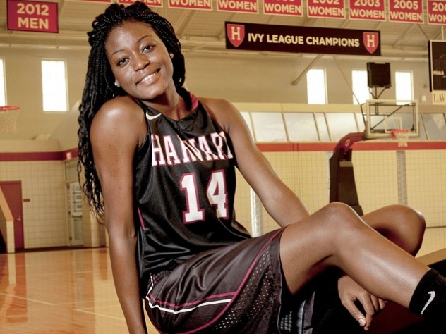 Olympian Temi Fagbenle Of Harvard Women S Basketball Harvard