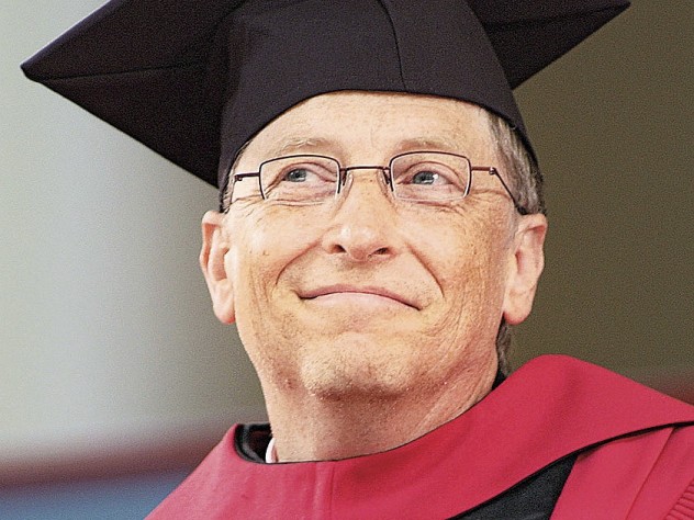 bill gates at harvard harvard magazine