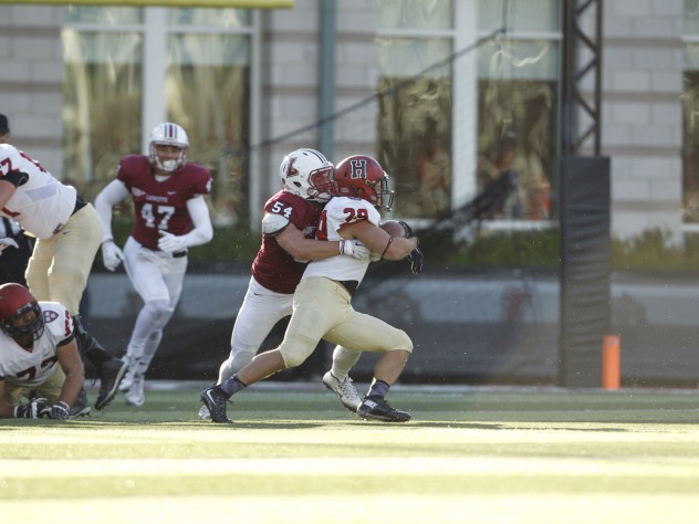 All but unstoppable, senior running back Paul Stanton Jr. churned, cut, and bulled his way to two touchdowns and a game-high 123 yards and two touchdowns.