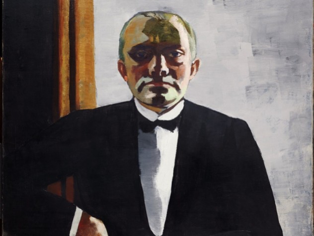 Max Beckmann, Self-Portrait in Tuxedo