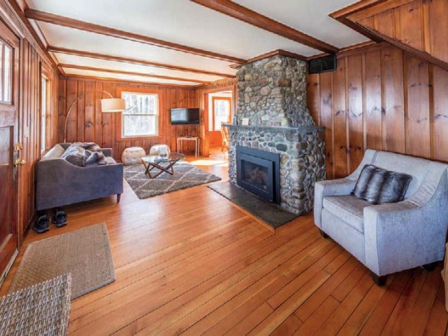 Cozy lodgings at the Warfield House Inn, a converted farmstead complex on a hilltop, are less than two miles from Berkshire East.