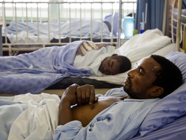 Photograph by Nadine Hutton The hospital lacks many of the machines and supplies common at hospitals in wealthier countries. Still, iTeach aims to improve the hospital's practices using whatever resources it does possess.