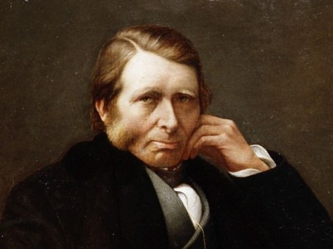 Portrait of Ruskin by Charles Herbert Moore