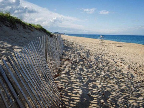 sandy shores at Salisbury Beach State Reservation