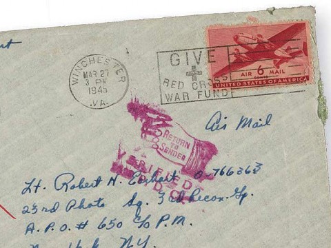 Envelope of an old letter