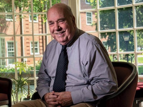 Portrait photo of admissions stalwart Dwight Miller