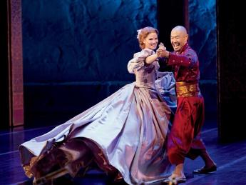 Hoon Lee and Kelli O'Hara in "The King and I"
