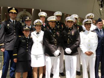 The Harvard ROTC class of 2016