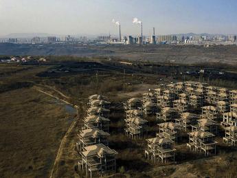 An abandoned development project in China