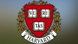 Harvard University shield