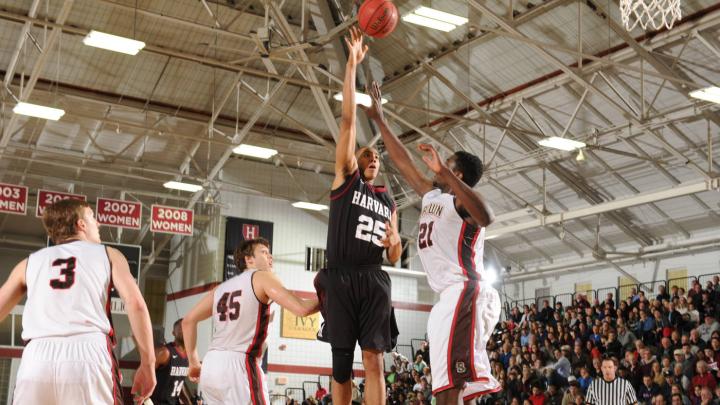 Kenyatta Smith ’15 tallied 12 points and made six of seven shots against Brown on Saturday. If he performs reliably in the post against Yale, it will go a long way toward advancing Harvard’s NCAA tournament hopes.