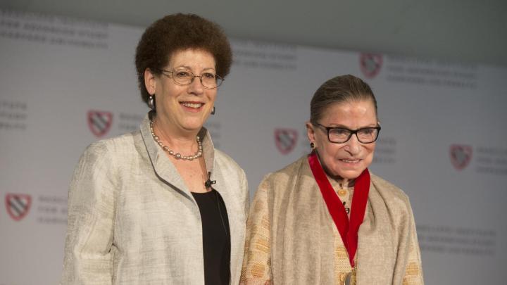 Dean Lizabeth Cohen and Justice Ginsburg