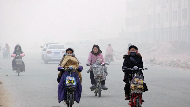 Air pollution in Beijing, December 2013
