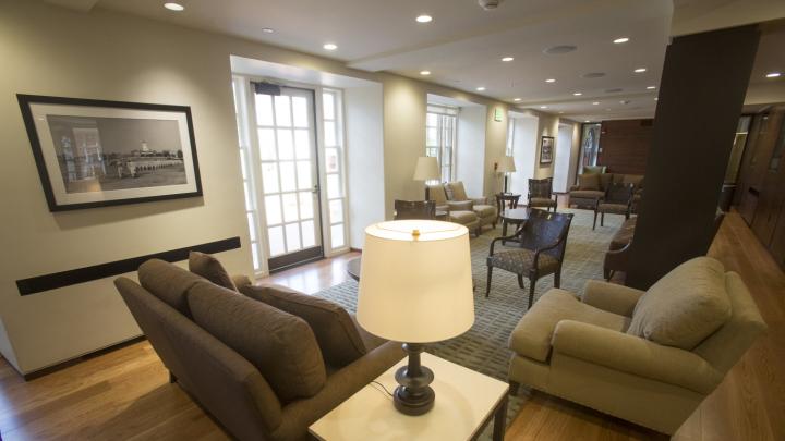 Photo of a lounge area on the ground floor of the House