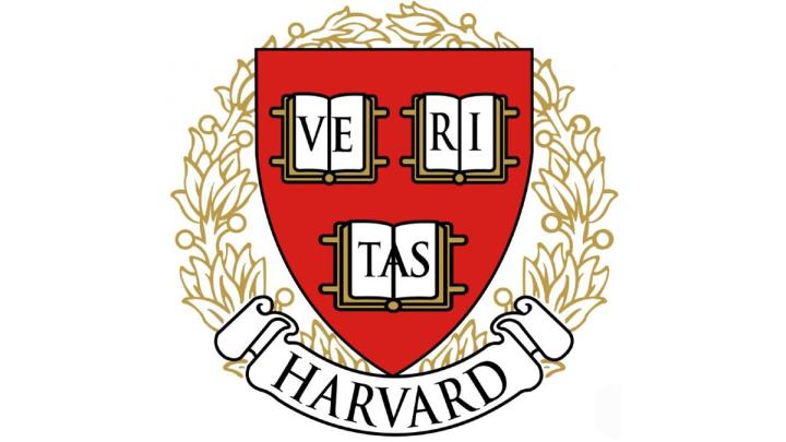 The Harvard University shield