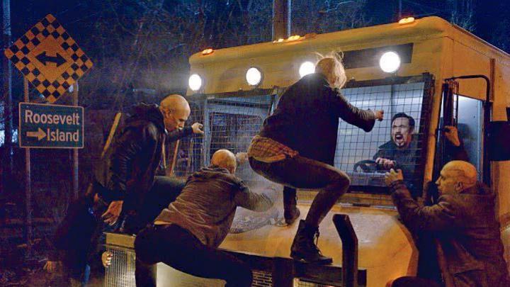 Infected vampires attack one of the protagonists, Vasily Fet, in "The Strain."
